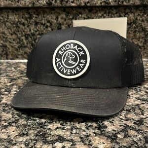 Rhoback Black Mesh Cap